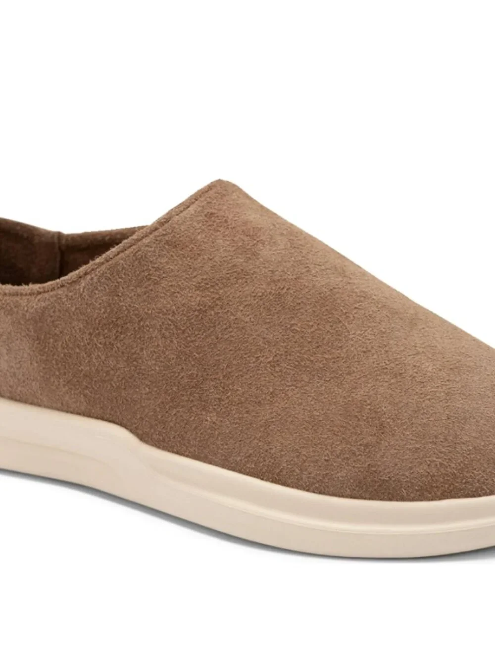 Lusso Cloud Gehry Chestnut Hairy Suede Slippers Size 12